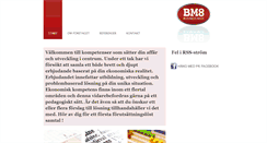 Desktop Screenshot of bm8.se